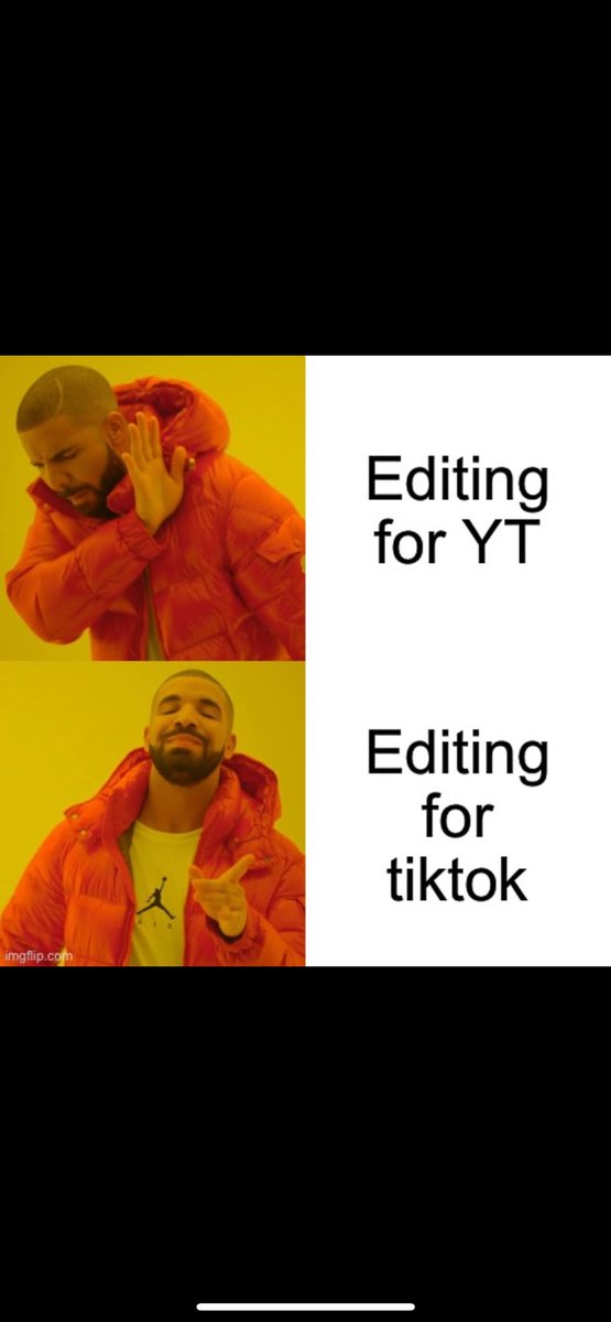 I’m borked and I know it- I could start any edit for YT or shorts and never get it to completion. But gimme that same clip or vid and TikTok’s editor as my plan for the day and I will spend all the time and press publish with a smile
