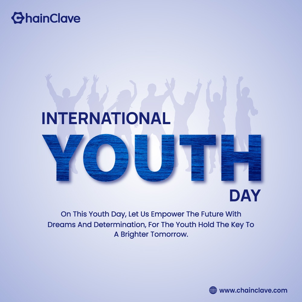 chainclave's tweet photo. We celebrate the energy, creativity, and resilience of young people around the world! Let's continue to empower and inspire the next generation to lead us toward a brighter, more sustainable future.
#InternationalYouthDay #YouthEmpowerment #YouthVoices #chainclave https://t.co/DI2cuXWJIb