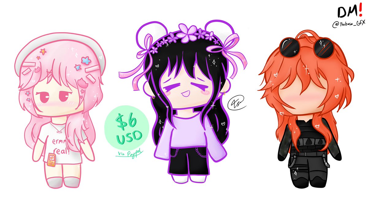 Drawing Chibi Art 💖

Looking to open for 3 slots if anyone is interested! 　

#Chibi #chibiart #chibistyle #art #artists #digitalart  #commissionopen #VTubersart #vtubercommission