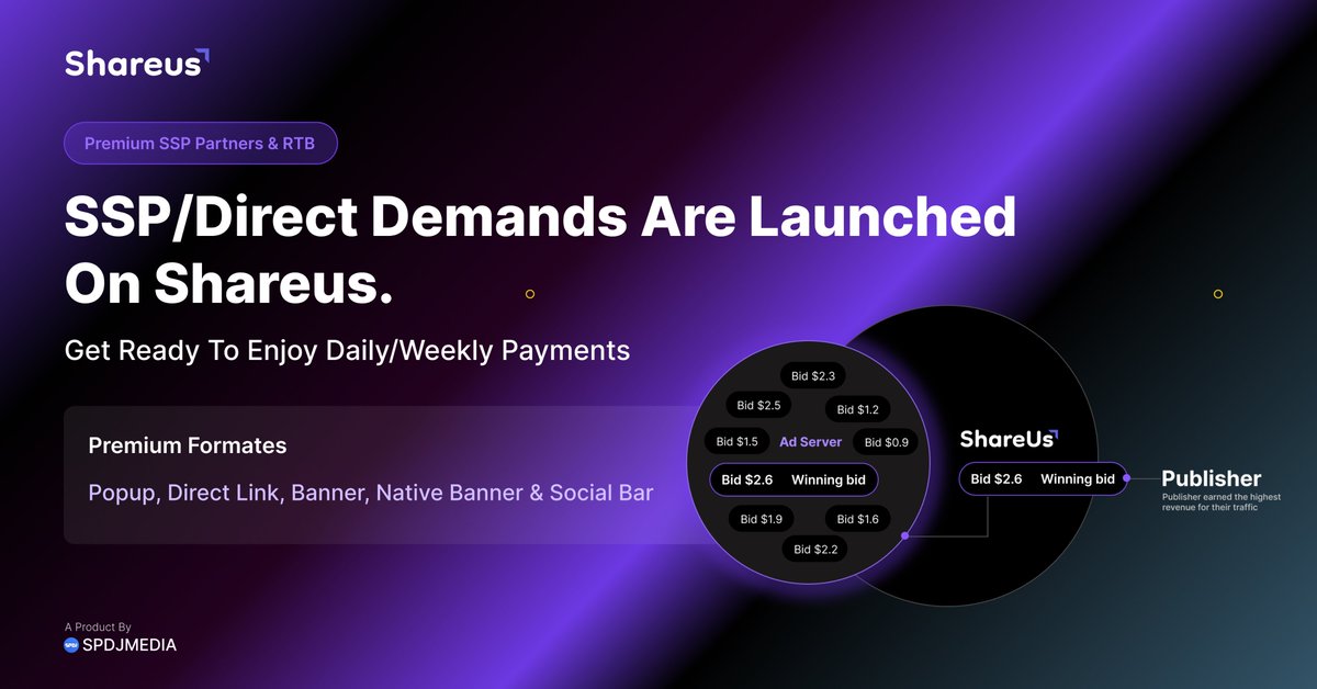 shareusofficial's tweet photo. 🥳The Next Big Thing From Shareus is Finally Here.. https://t.co/aifjnALWWl