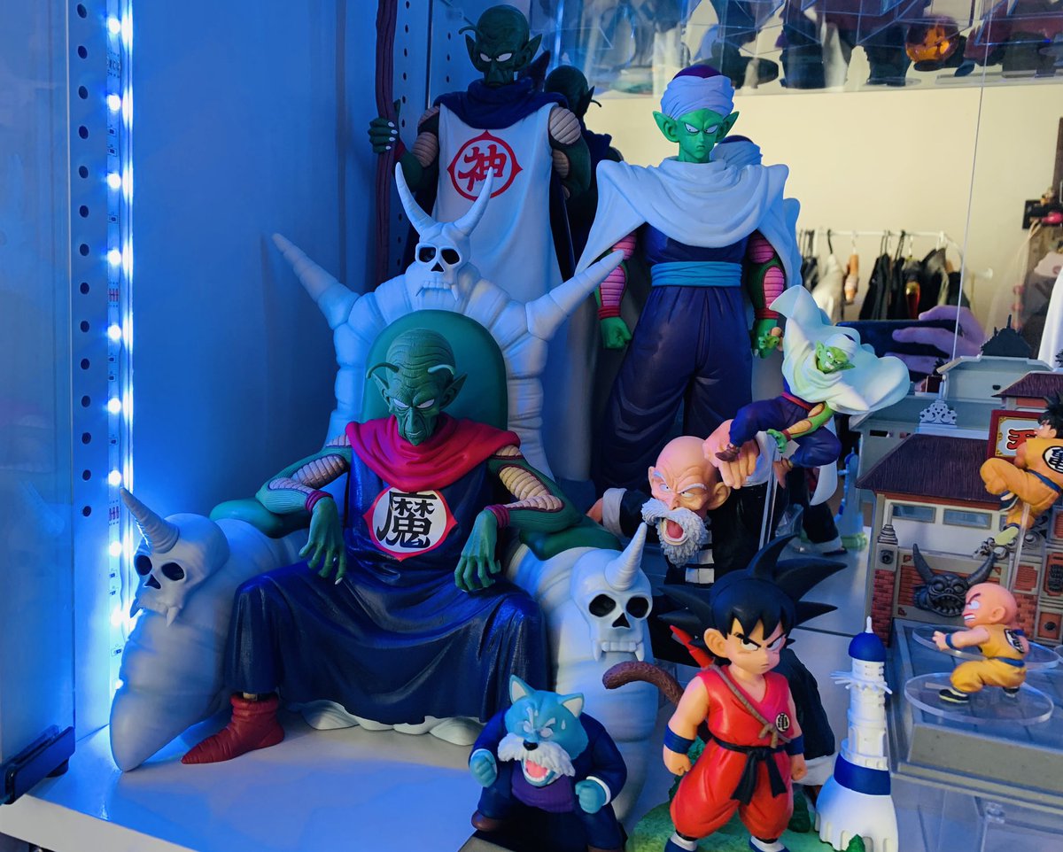 ディスプレイ変更していますが
この並び堪らんです🤭
ピッコロ大魔王決定版ですなぁ🤤
#ドラゴンボールフィギュア
#ドラゴンボール