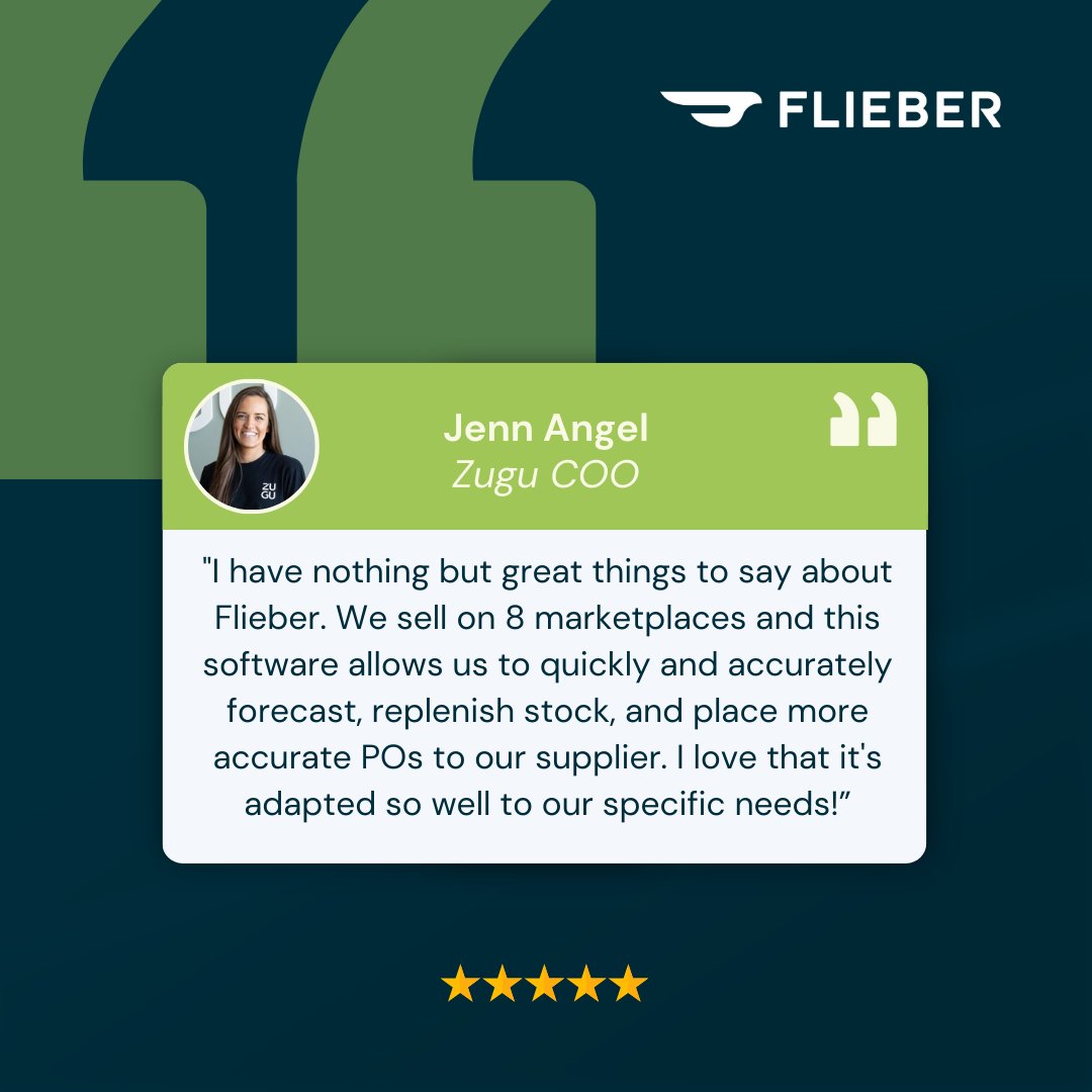 Looking to streamline your inventory management like Zugu? With Flieber's AI-powered platform, forecasting and replenishment processes are faster and more accurate. Let's talk and see the difference it can make for your business! 🚀 #inventorymanagement #businessgrowth