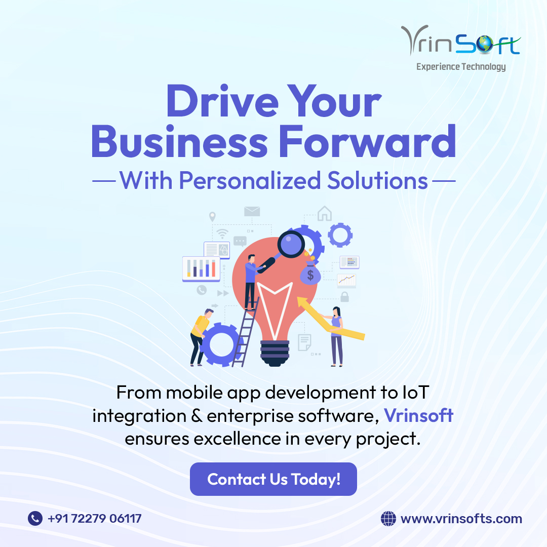 vrinsofts's tweet image. Propel your business with Vrinsoft&apos;s personalized solutions, including mobile app development, IoT integration, and enterprise software. Contact us to achieve excellence in every project!

#BusinessSolutions #MobileAppDevelopment #IoTIntegration #EnterpriseSoftware