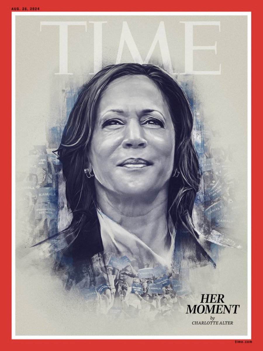 AaronParnas's tweet photo. This is the Time cover this week.

I’m ready for @KamalaHarris to make history. It’s her moment. https://t.co/FAMEwOgjlB