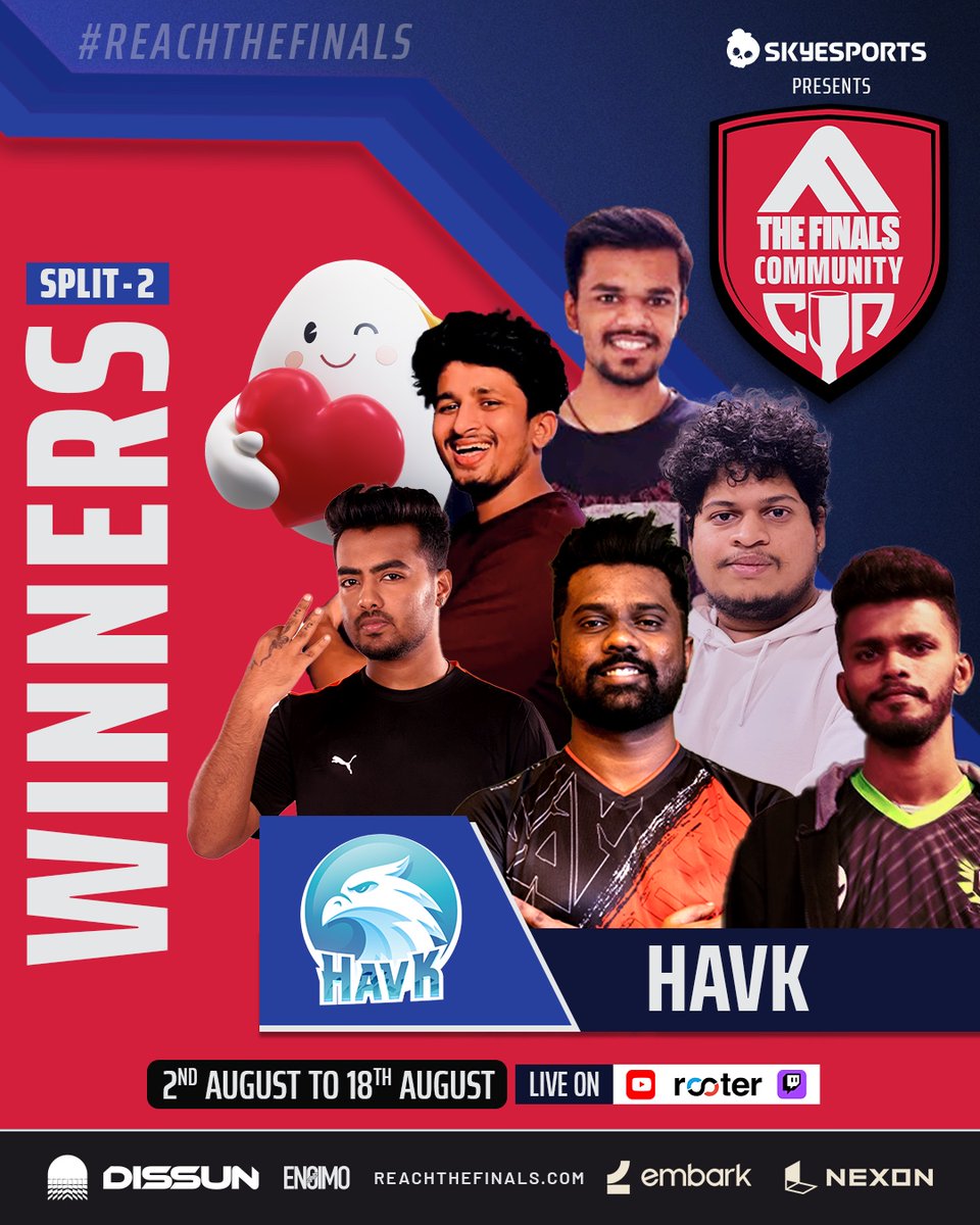 THE FINALS India tweet media