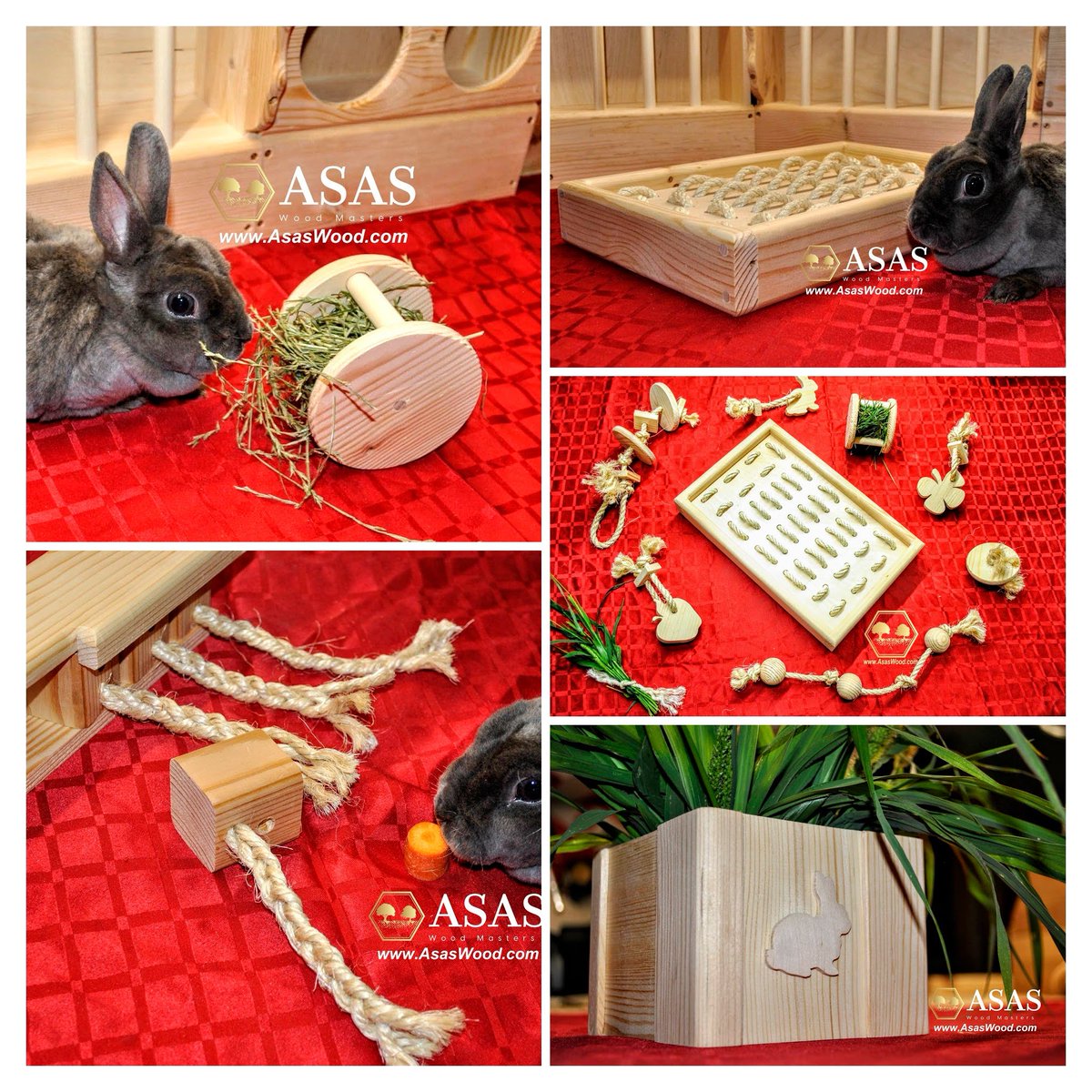 🐰 Looking for the perfect rabbit toys? 🎁 Check out <a href="/asaswood/">AsasWood</a>'s collection of high-quality rabbit toys! 🐇 Get your furry friend the best toys to keep them entertained and happy. 🐾 Shop now at asaswood.com/collections/ra… 🛍️ #RabbitToys #HappyBunny #PetLovers 🐾✨