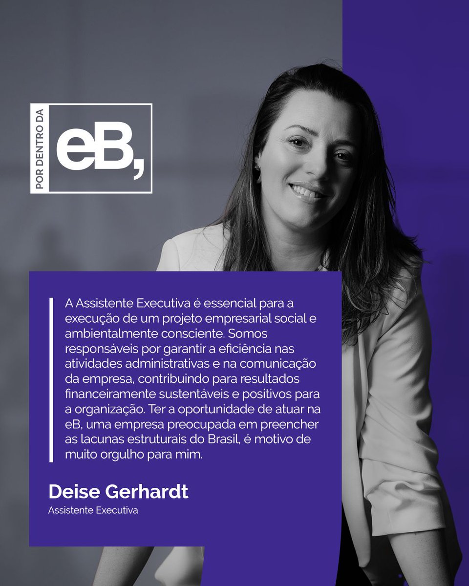 Desde 2020, a D.Gerhardt é assistente executiva, parte essencial e indispensável para qualquer negócio. Hoje a convidamos para contar um pouco qual a importância de sua função e como é ocupar essa posição em uma empresa preocupada em preencher as lacunas estruturais do Brasil.