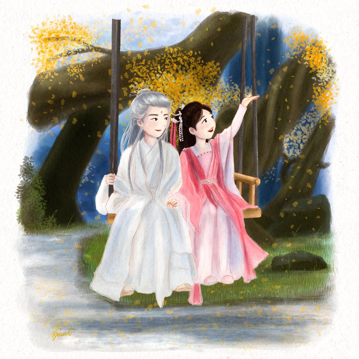 ayaart19's tweet photo. YingYuan’s first smile after the war🥰
#ayaart #portrait #illustration #procreate #digitalart #romance #xianxia #wuxia #cdrama #immortalsamsara #chengyi #tangzhou #yingyuan #yangzi #yandan https://t.co/9wnWG5OhD3