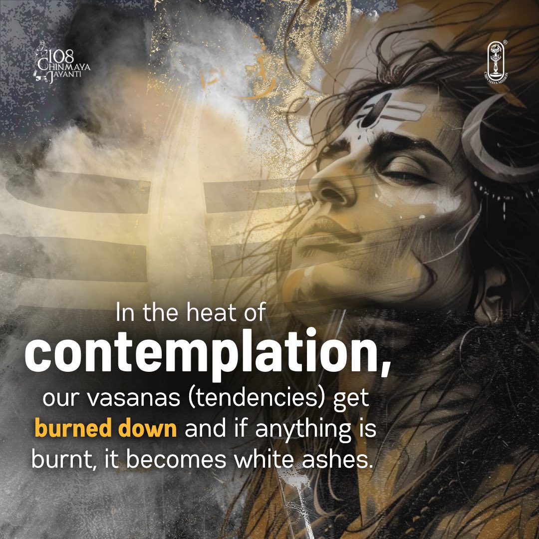Chinmayananda's tweet photo. Meaning of Shiva’s Tripundara!
#chinmayamission #swamichinmayananda #shivalingam #vibhuti #whiteashes #lordshivatemple #egoism #shravan #shravanmaas #shravansomvar #shravanmonth #shivji #harharshambhu #harharmahadevv #somvar #spiritualwisdom #spiritualthoughts #lordshiva https://t.co/z531hKXJAd