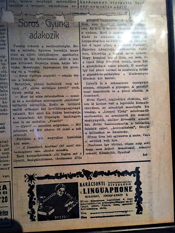 kulchytsky's tweet photo. Фан факт: вперше ім’я Сороса потрапило в ЗМІ коли тому було 9. Місцева газета написала про хлопчика, який приніс у редакцію гроші, які збирав на велосипед, щоб пожертвувати їх на боротьбу Фінляндії проти совєтів. Буквально, Сорос донатив на убивство русні before it was cool
⬇️ https://t.co/KeEW25UykE