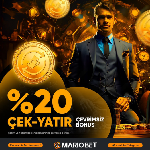 Mariobet ile kazancınızı tekrar yatırarak %20 çevrimsiz bonus Kazanabileceğinizi biliyor musunuz?

Çekim ve yatırım işleminizi birleştirerek bu bonusu almayı hak edersiniz. Yalnızca çek-yatır işlemi yapan üyelerimiz için geçerlidir. Bonus genel kural ve şartları için giriş yap.
