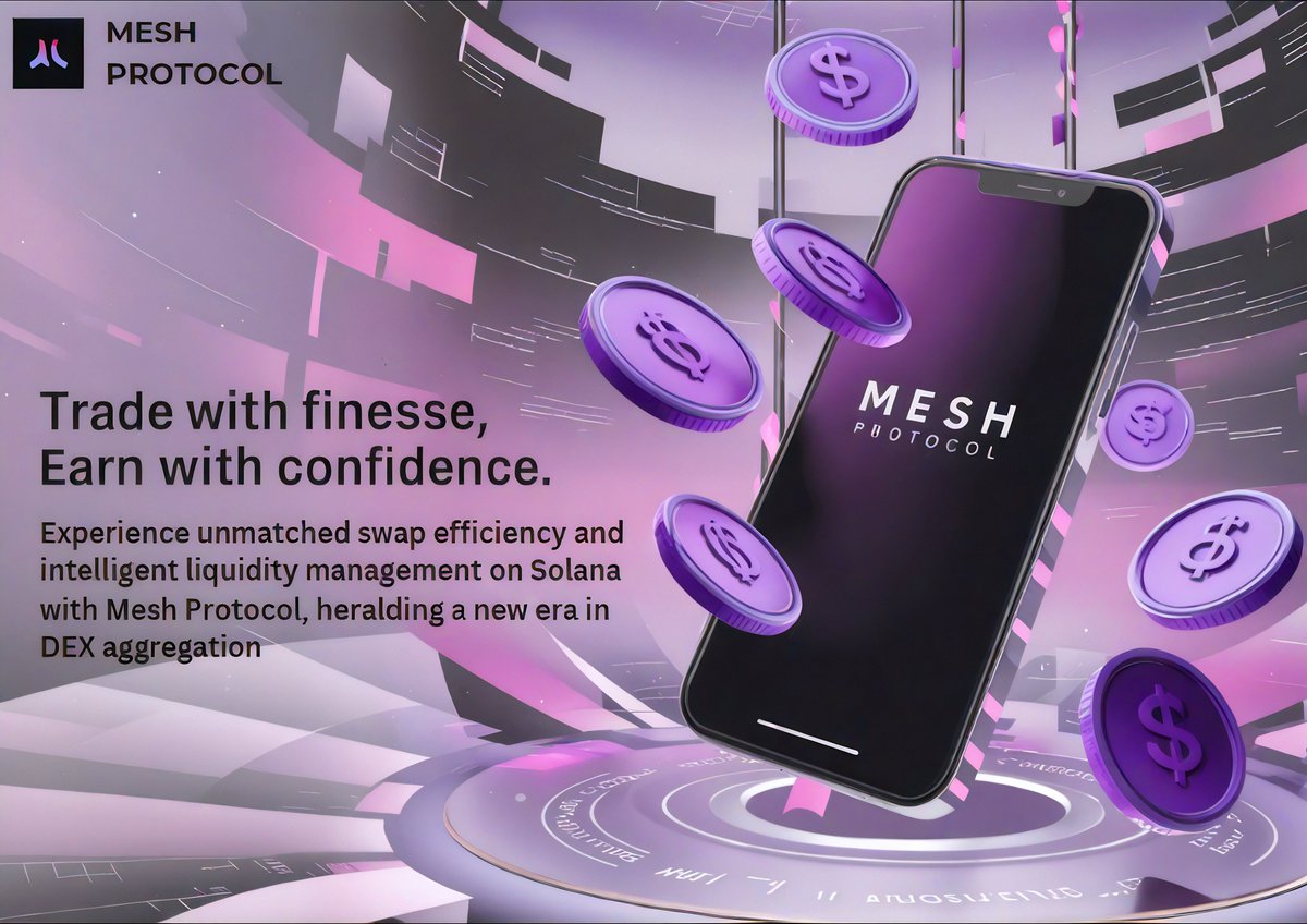 crypto_creed1's tweet image. @Mesh_Protocol is redefining DEX Aggregation on Solana! 🌉 

Discover how this innovative platform optimizes swap and liquidity aggregation, ensuring the best rates and minimal slippage for traders. 📈 👇🏼

meshprotocol.xyz

#MeshProtocol #Solana $SOL $MESH
