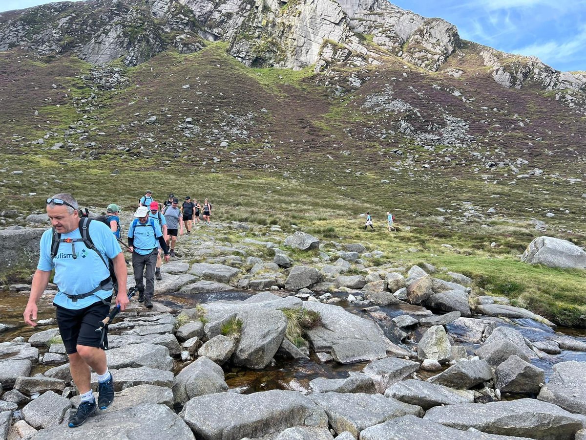 AutismNIPAPA's tweet photo. We had a fantastic weekend at this year's Mourne Madness. The weather was brilliant and the company was even better! Thanks to all our amazing fundraisers, it was an epic 2 days!🙌🏻
https://t.co/k0txqeYjoA

#MourneMadness #AutismNI #TeamAutismNI #fundraising https://t.co/kMfiKh1ynA