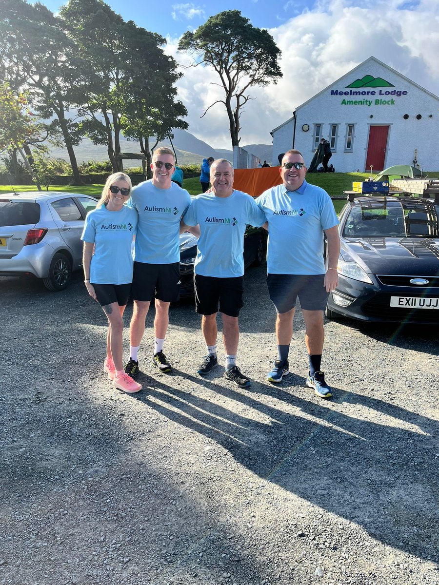AutismNIPAPA's tweet photo. We had a fantastic weekend at this year's Mourne Madness. The weather was brilliant and the company was even better! Thanks to all our amazing fundraisers, it was an epic 2 days!🙌🏻
https://t.co/k0txqeYjoA

#MourneMadness #AutismNI #TeamAutismNI #fundraising https://t.co/kMfiKh1ynA