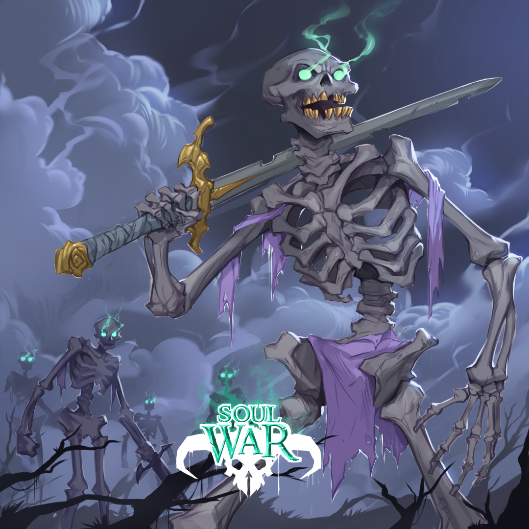 Will you be lucky enough to get the secret editions of each unit?

Serez-vous assez chanceux pour obtenir les éditions secrètes de chaque unité ?

#soulwar_game #2dart #skeleton #darkfantasy #cardgame #videogame