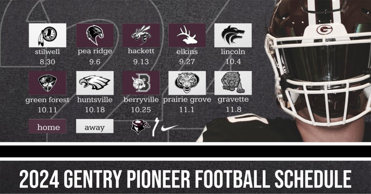 Get your popcorn ready 👀🍿

2024 Schedule has arrived

#GoNeers #FITE