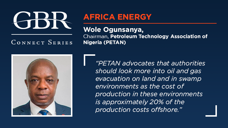 Addressing the need for oil evacuation infrastructure in Nigeria.

Wole Ogunsanya, Chairman of <a href="/PETANngr/">Petroleum Technology</a> discusses innovative solutions such as revenue-sharing models and enhanced collaboration with industry and government.

gbreports.com/interview/wole…