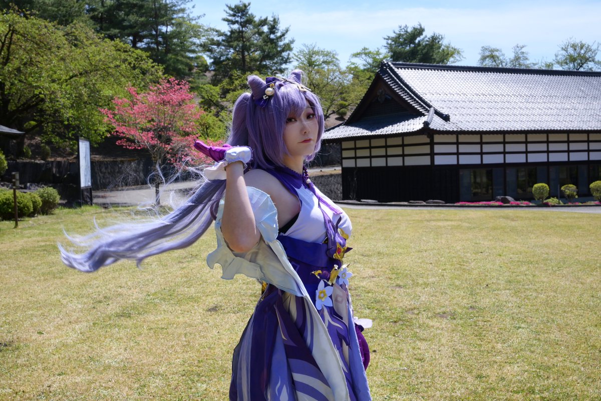 harufem's tweet photo. コスプレ⚠
原神/刻晴

"　無駄な時間を過ごしてると、
仕事が終わらないわよ　"

Photo:Gじぃ(@YamaGji)

#会津村 
#cossplay https://t.co/e8PLOg2Dyn