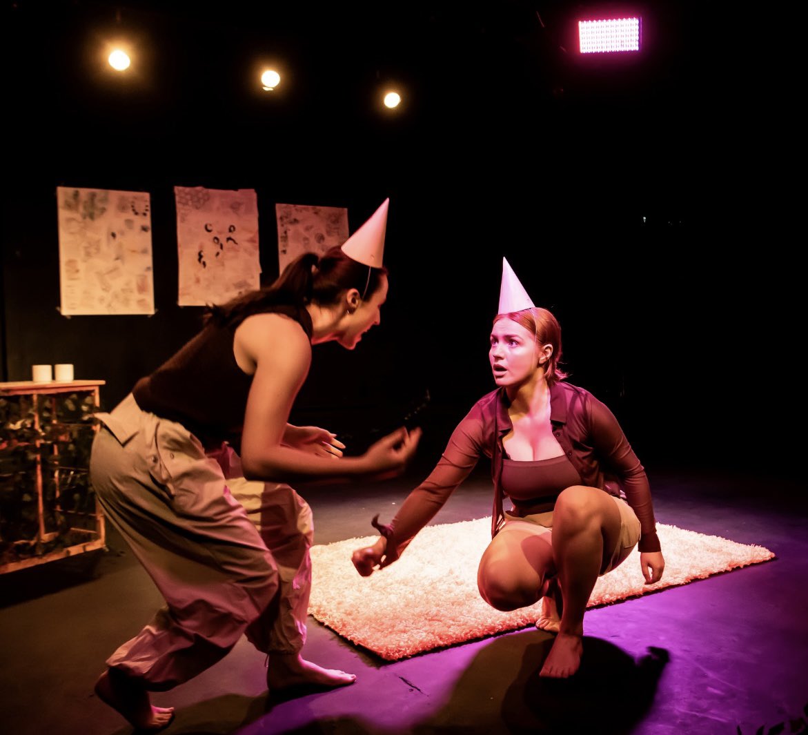 libbyeveboyd's tweet photo. It's been a week since we opened 'Schrödinger's Lesbians' @camdenfringe and I am still overwhelmed by the amount of joy, support and laughter a little theatre can hold. So very grateful to everyone who supported this little show's first outing (pun intended). Til next time 🐝 https://t.co/R5ay37yWsh