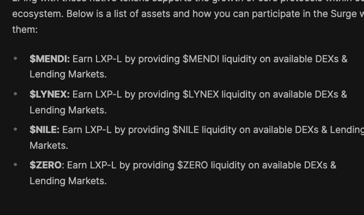 Wanna earn some LXP-L from <a href="/LineaBuild/">Linea.eth</a> 👀