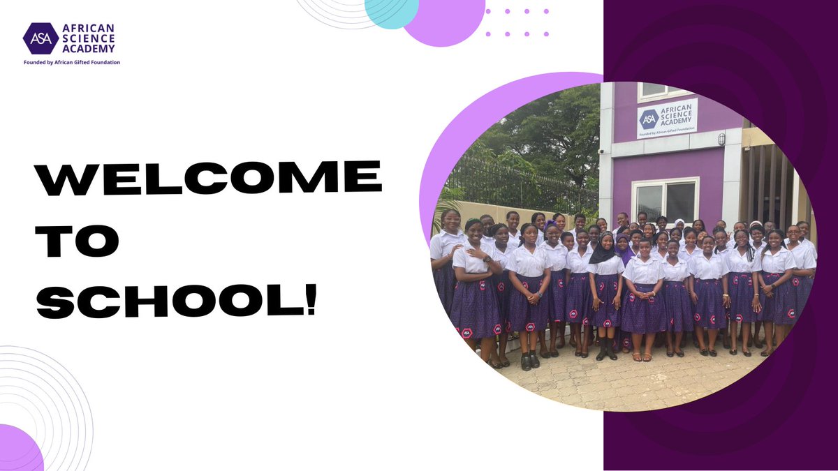 AfricanGifted's tweet photo. "The beginning is the most important part of the work."– Plato 🌟
We’re excited to welcome 50 extraordinary young women in STEM to a fresh start at ASA! ✨Let’s embark on this journey together, creating a future full of groundbreaking achievements!👩🔬#InsideASA #WelcomeToSchool https://t.co/EsYqV2BMRV