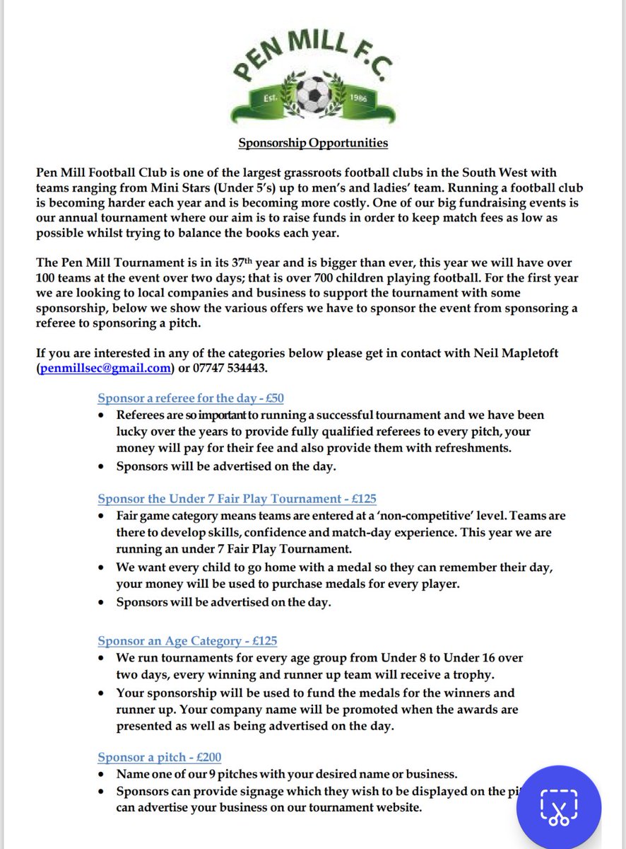 Pen Mill FC tweet media