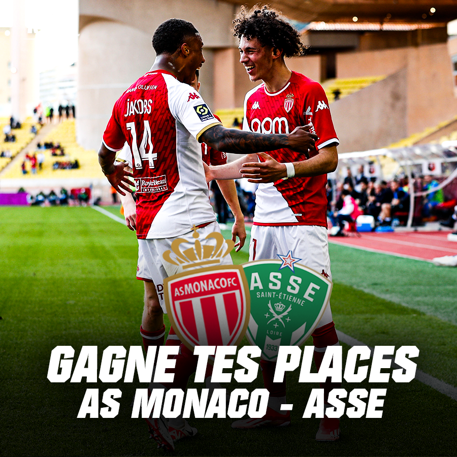 🎁 À l'occasion de la reprise de la Ligue 1, on te fait gagner 2 places pour assister à la rencontre Monaco - Saint-Étienne ! 

📆 Samedi 17 août
🕘 21h00
🏟️ Louis-II

➡️ Pour participer, RT + Follow <a href="/RMCsport/">RMC Sport</a> et mentionne ton +1.

🍀 Bonne chance à tous !