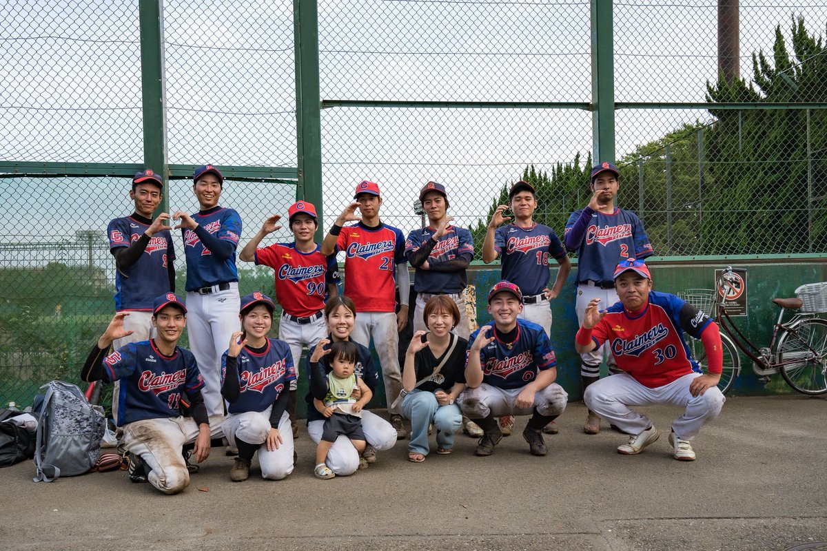 東京草野球チーム 「Claimers TOKYO」 tweet media