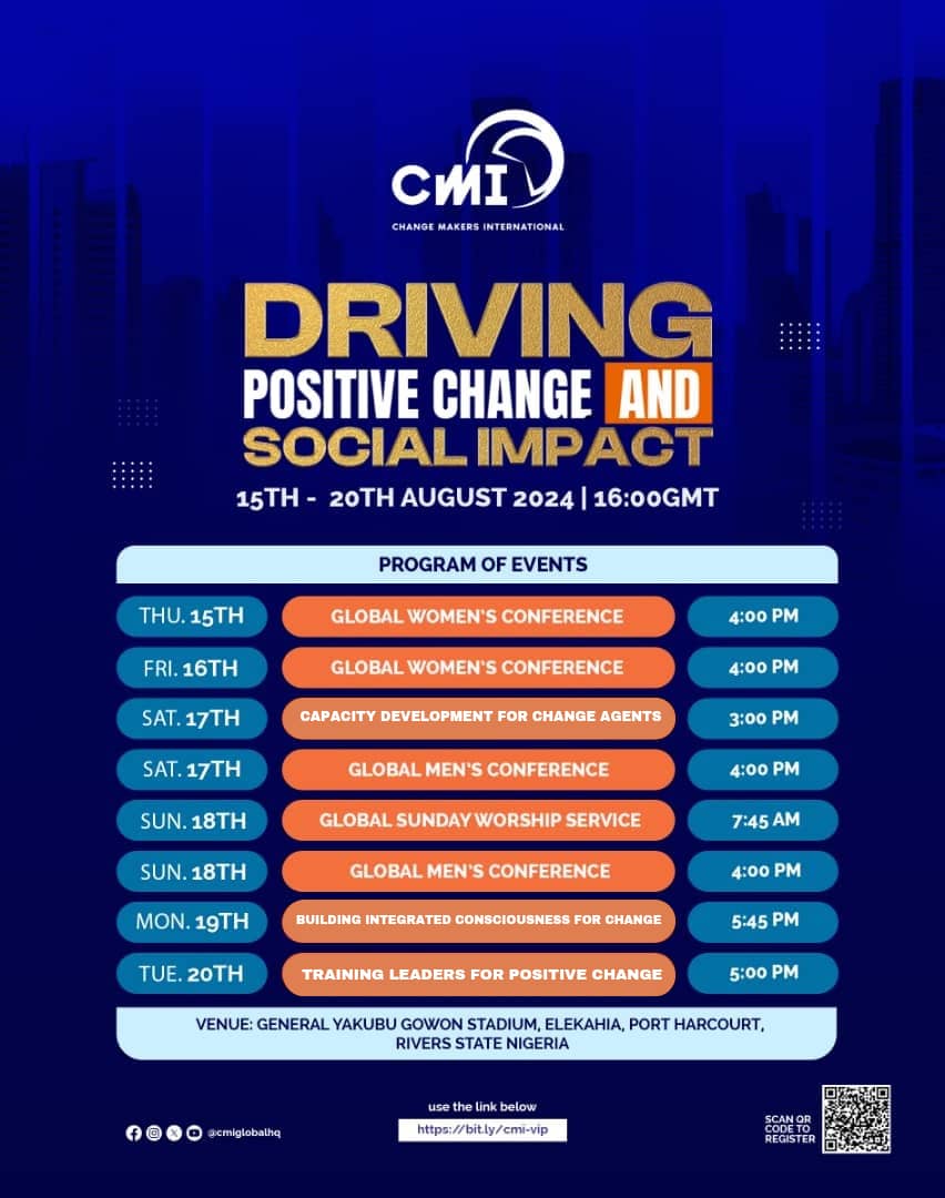 _Fortuned_'s tweet photo. CHANGE MAKERS.⚡

REGISTER NOW and be part of a movement that's shaping the future!
https://t.co/x2EEl9F0Sq

#ChangeMakersInternational
#CMIPortHarcourt https://t.co/8F2qgEHaxv