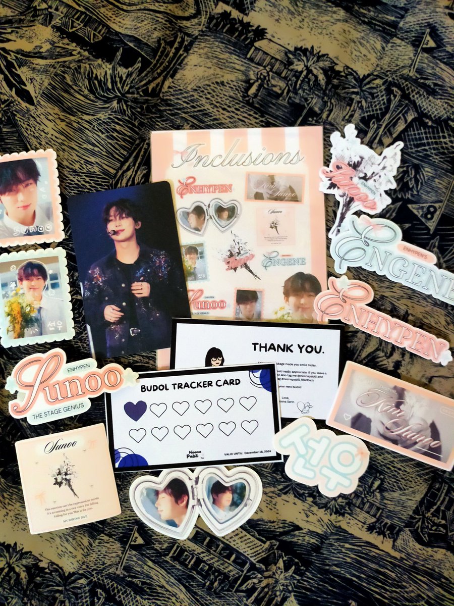 sunooberrie0624's tweet photo. ❥𓂃𓏧 💌 love mail! ꔛ

vvv late feedback as in now ko lang siya na-unbox but tysm unnie for this wonderful merch literal nga na may dumating na pogi huhu ang bigat nya sobraaaa tas yung freebies ang cutie niya bet na bet ko!! (๑•᎑< ๑)♡

#noonapabili_feedback @noonapabili https://t.co/g2VOIx6NFp