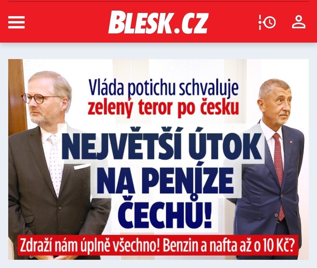 VojtechPecka's tweet photo. Daniel Křetínský si sázkou na selhání klimatické politiky přišel na stovky miliard korun. Když tedy jeho mediální impérium jede scare-stories proti klimatickým strategiím, je třeba je brát s rezervou. Komentář o kontextu současné mediální paniky spolu s @tomasjungwirth 1/🧵 https://t.co/v4IcvG0i0c