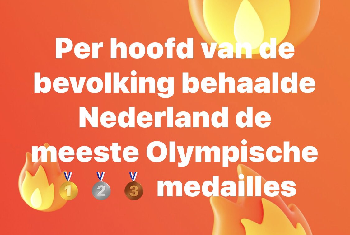 Wat een mooi &amp; sportief resultaat door de positieve ✅ benadering van sport gedurende de laatste jaren… <a href="/MinPres/">Dick Schoof</a> <a href="/FleurAgemaPVV/">Fleur Agema</a> <a href="/vincentkar/">Vincent Karremans</a> <a href="/MinVWS/">Ministerie van VWS</a> <a href="/ministerVWS/">Jan Anthonie Bruijn</a> <a href="/ADnl/">AD.nl</a> <a href="/NOSsport/">NOS Sport</a> <a href="/telegraaf/">De Telegraaf</a> <a href="/NPORadio1/">NPO Radio 1</a> <a href="/RTLnieuws/">RTL Nieuws</a> <a href="/NPOpolitiek/">NPOpolitiek en Nieuws</a> <a href="/HumbertoRTL/">Humberto</a> <a href="/nocnsf/">NOC*NSF</a> <a href="/TeamNLtweets/">TeamNL🇳🇱</a> 🇳🇱 <a href="/koninklijkhuis/">Koninklijk Huis</a> 🧡