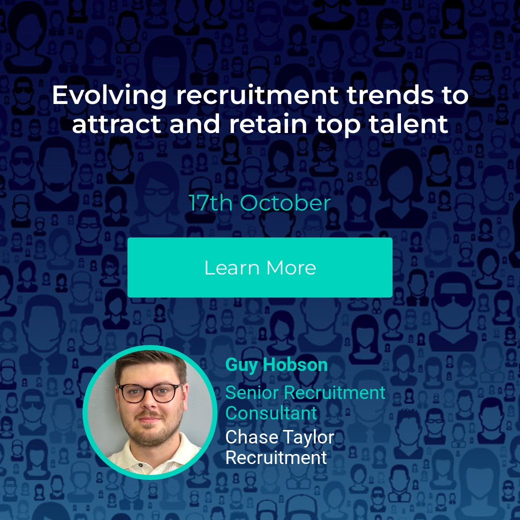 📣Speaker Announcement📣

Thursday 17th October - Guy Hobson,  Senior Recruitment Consultant at Chase Taylor Recruitment will be discussing ’Evolving recruitment trends to attract and retain top talent'🙌

Book #glassconference24 using the link eu1.hubs.ly/H0bDm7g0 🌟