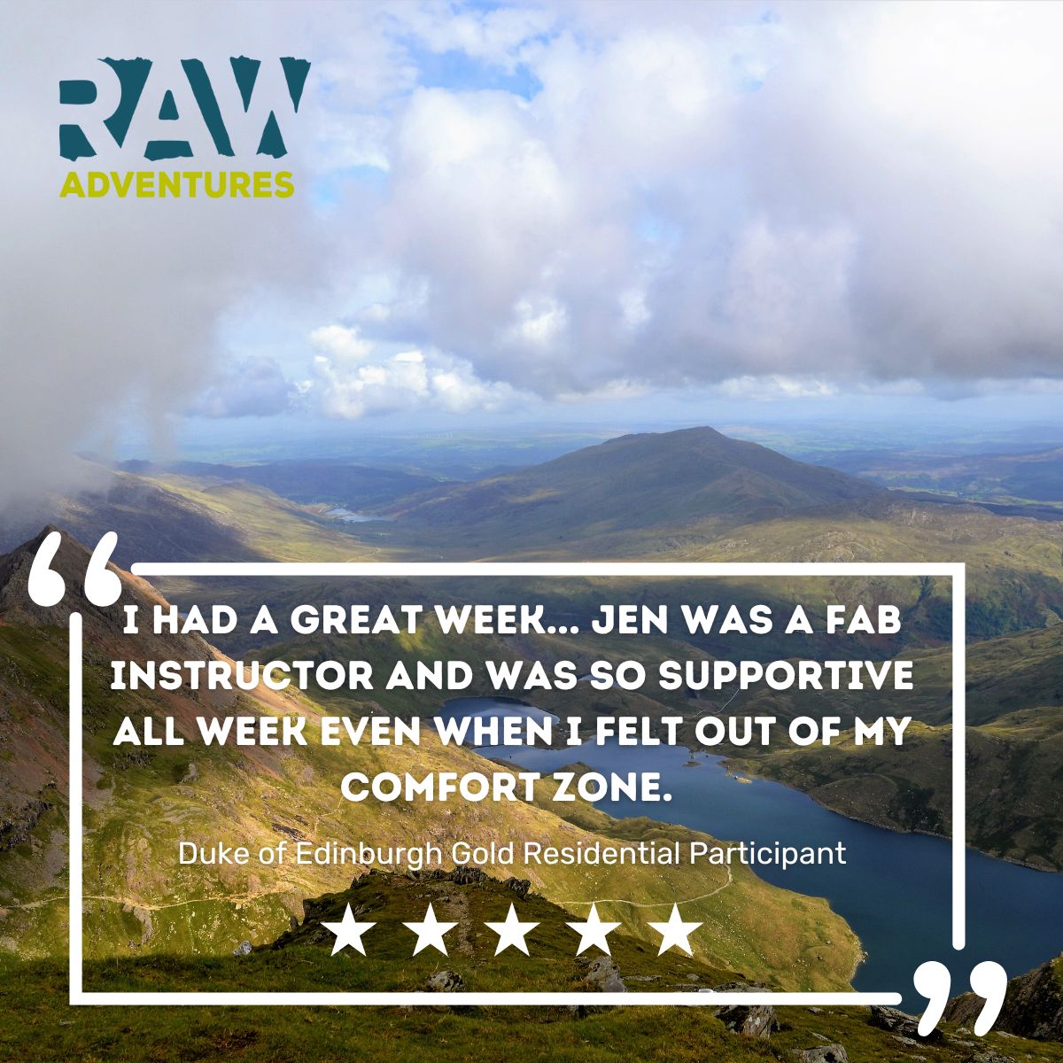 #DofE Gold Residentials are all about broadening interests and experiences, trying something new and stepping out of your comfort zone. Find out more on our website: raw-adventures.co.uk/duke-of-edinbu…