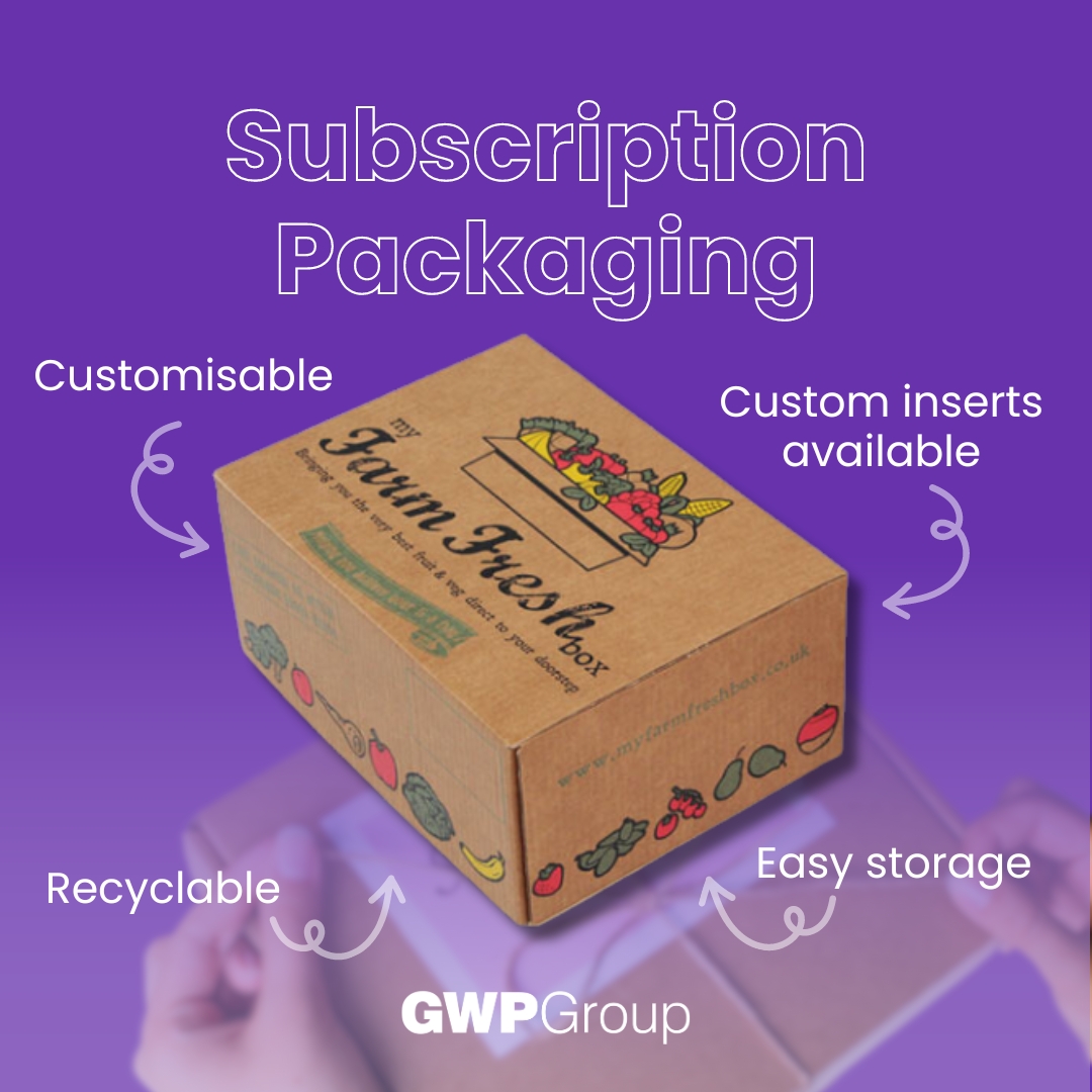 GWPGroup's tweet image. Subscription box packaging is usually the first physical interaction your customers will have with your business, making it a necessity for customer experience, satisfaction and retention.

Contact us today!
📲 01793 754 444
📩 info@gwp.co.uk

#SubscriptionBoxes #Ecommerce