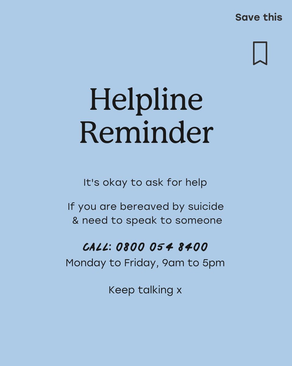 suicideandco's tweet photo. If you're unsure of what type of scenario you should call our Helpline in, here are a few examples. Grief comes in waves and so we are here to support you through these different scenarios and moments, as another reminder that you are not alone. https://t.co/l3aiBA8tEa
