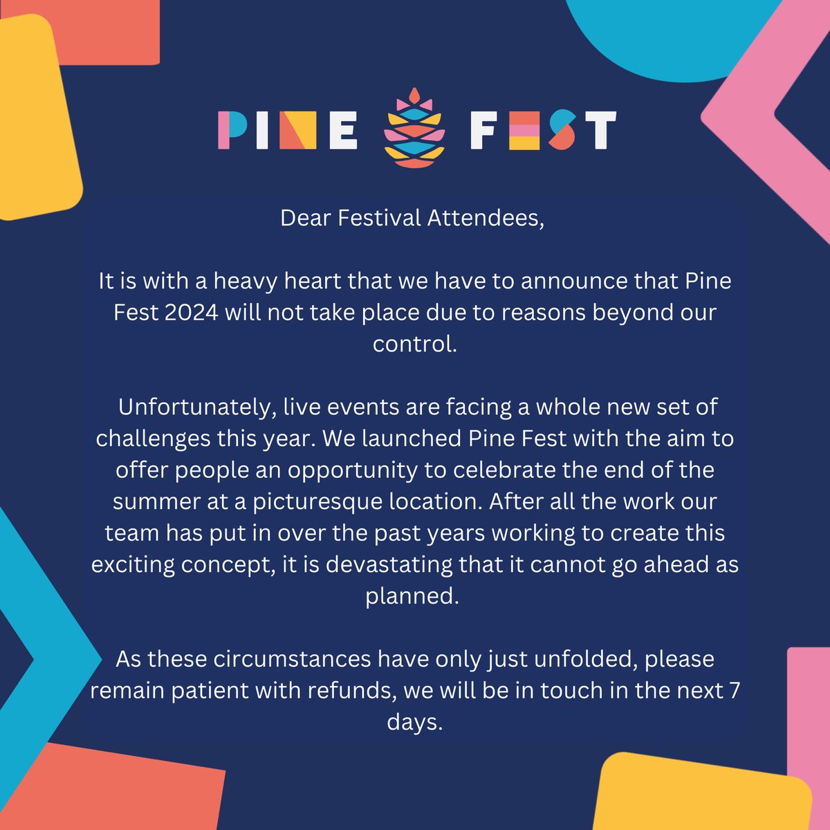 Pine Festival tweet media