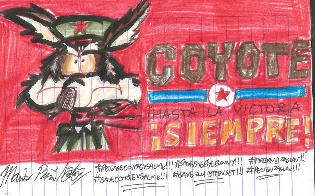 Matsumaru_kun's tweet photo. Well, as part of the Movements in favour of the animation, let me share with you these drawings I made this year for protesti g against the Zaslavist Dictatorship.
#IStandWithAnimation
#AnimationGuild
#AnimatorsMatter
#HumanRights
#FireDavidZaslav
#ResignZaslav https://t.co/SKlovp0AKk