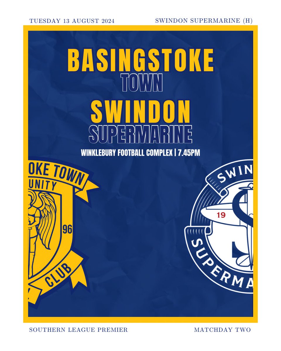 ᴛᴏᴍᴏʀʀᴏᴡ

Back to Winklebury for the first home game of the 2024/25 season!

🎟️ app.fanbaseclub.com/Fan/Tickets/Se…