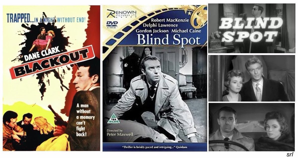 SaveRedlandLibr's tweet photo. 10:05am TODAY on @TalkingPicsTV

The 1958 #Crime film🎥 “Blind Spot” directed by #PeterMaxwell from a screenplay by #KennethHayles based on a story by Robert S. Baker. 

 It’s a remake of the 1950 film🎥 “Blackout” 

🌟#RobertMacKenzie #DelphiLawrence #GordonJackson #MichaelCaine https://t.co/wJF7Kt9dCs