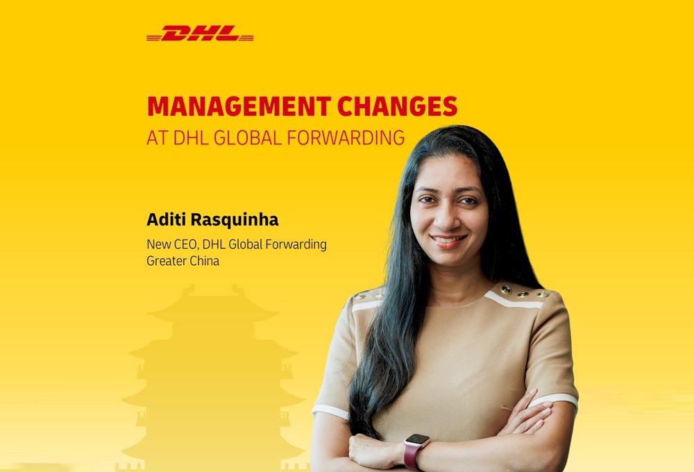 wherewomenwork's tweet photo. #Congratulations Aditi Rasquinha👏🏽 for being appointed @DHL_forwarding #CEO for Greater #China Region 🇨🇳, bringing great expertise & vision to lead #DHLGlobalForwarding #teams📈 👉🏽 https://t.co/Ozy8Fvvvza
#PrimeEmployerforWomen #womeninlogistics #logistics #globalforwarding #DHL https://t.co/PY8gfnmve0
