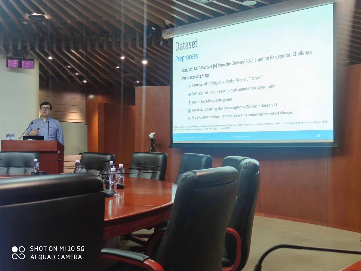 Happy to present a talk at the School of Data Science, at the Chinese University of Hong Kong in Shenzhen (CUHK-SZ) about our work in <a href="/ASTOUND_project/">ASTOUND</a> and research on speech emotion recognition, personalization in dialogue systems and multicultural research.