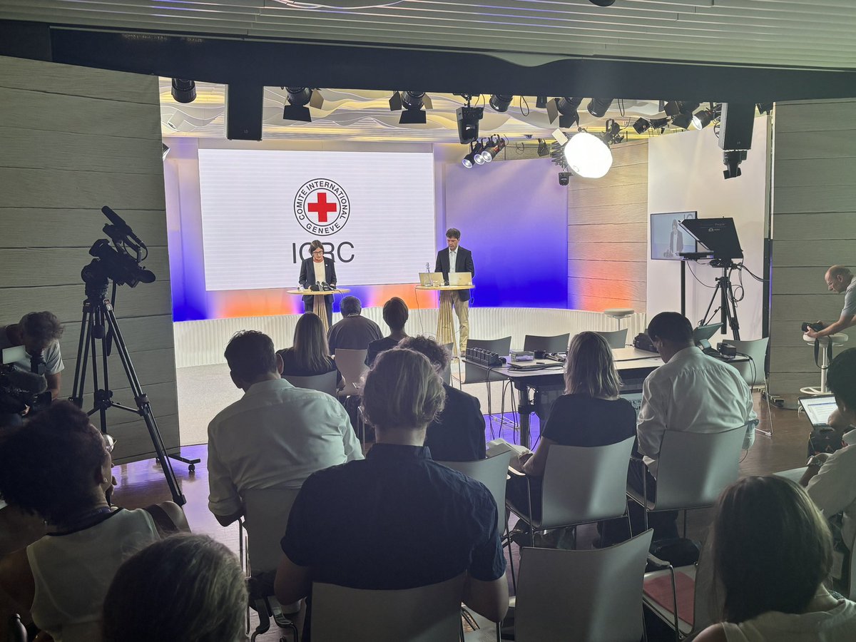“Where are the peacemakers? Where are the men and women leading the negotiations and preserving
the space to do so?” - Mirjana Spoljaric President of the <a href="/ICRC/">ICRC</a> during her press conference marking the 75th anniversary of the Geneva Conventions.