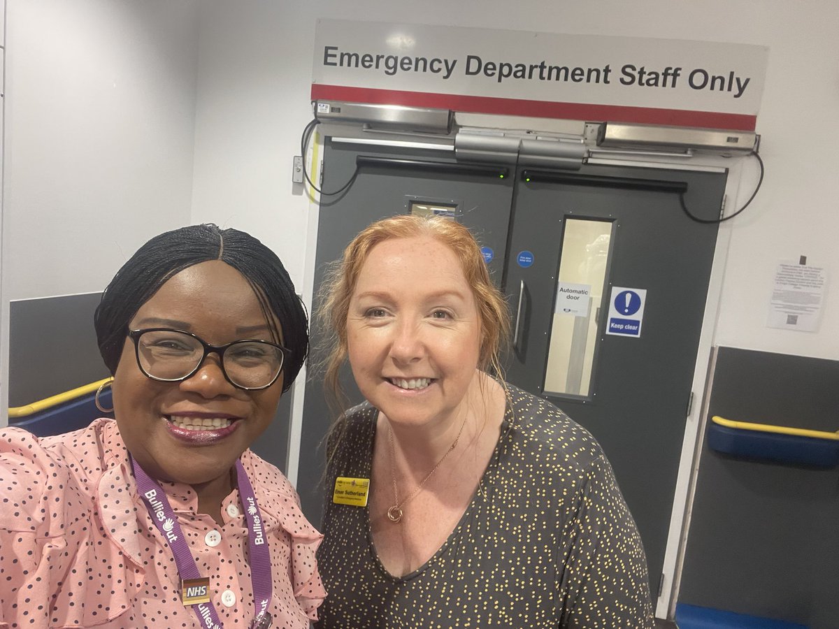 Just gone 9am &amp; I had an hour eye opening walkthrough the various pathways in <a href="/KingsCollegeNHS/">King's College NHS</a> ED with <a href="/SutherlandEmer/">Emer Sutherland</a>. What an amazing set of staff who show up day in day out facing numerous challenging patients, especially the rising number of Mental Health patients #TeamKings