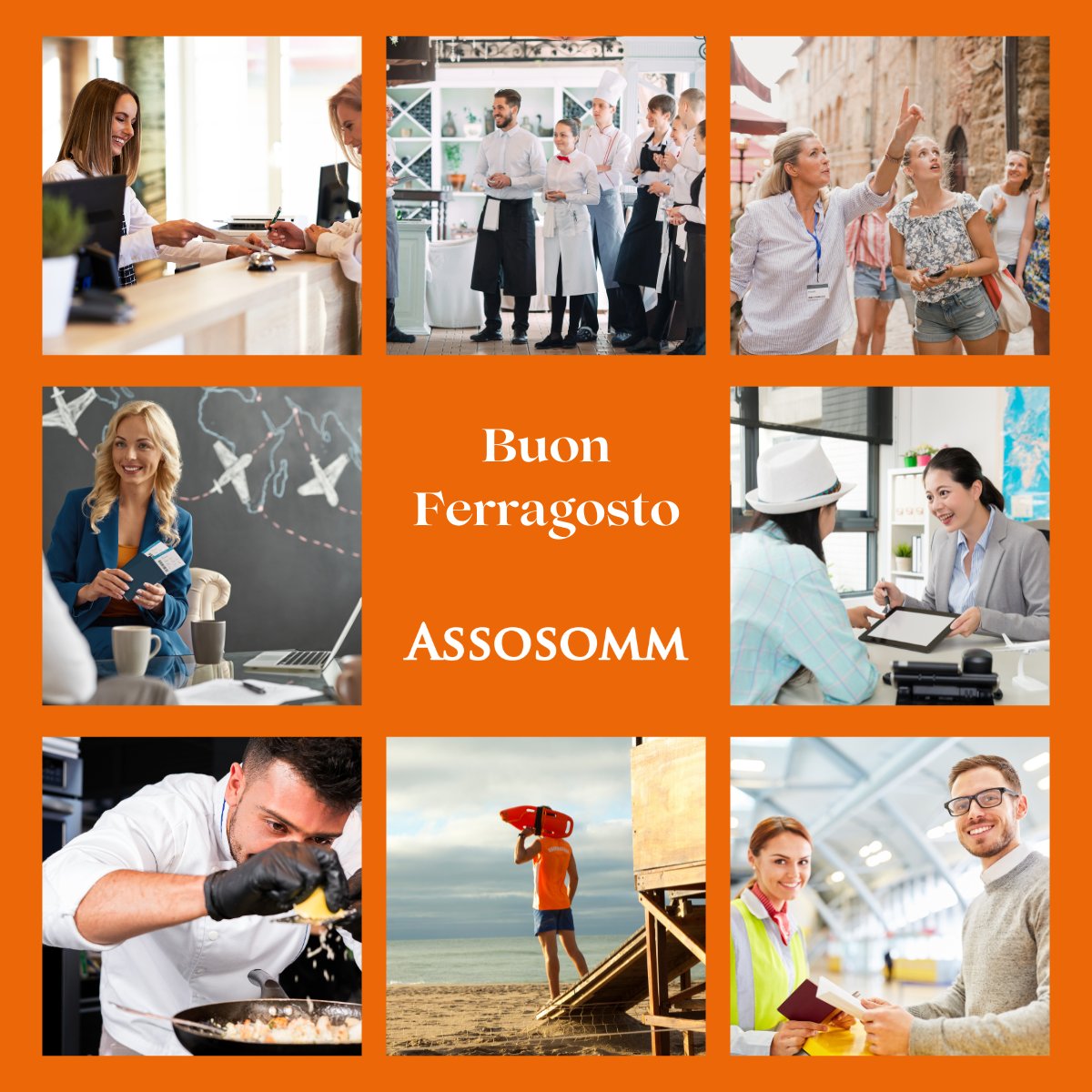 13 mln di italiani in vacanza a #Ferragosto secondo <a href="/Confcommercio/">Confcommercio</a>. L'#estate del #Belpaese vive grazie al settore #Horeca. È fondamentale tutelare e valorizzare questo pilastro economico, anche attraverso il #lavoro in #somministrazione che assicura #flessibilità e #trasparenza.