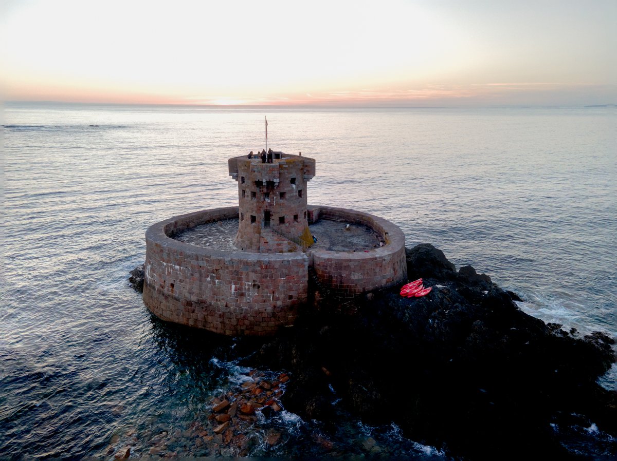DavidPriddis's tweet photo. Fantastic over trip to La Rocco Tower.

#laroccotower #jerseyheritagelets #jerseyci https://t.co/1zCc81rMna