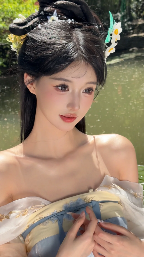 ch12348217630's tweet photo. Girls must try a Hanfu style!!!
You don't know how beautiful it is until you try! Daffodils of the Twelve Gods 🌸~
#Makeup #Fashion #Clothes #Design #China #Nationalstyle #Pop
#浙江 #大美中国
#AllinCeltics #RickCarlisle #TheValley #WWERaw #Gagcity #canucks #LCDLF4 #AMBERROSE https://t.co/yoiYMTtQoF