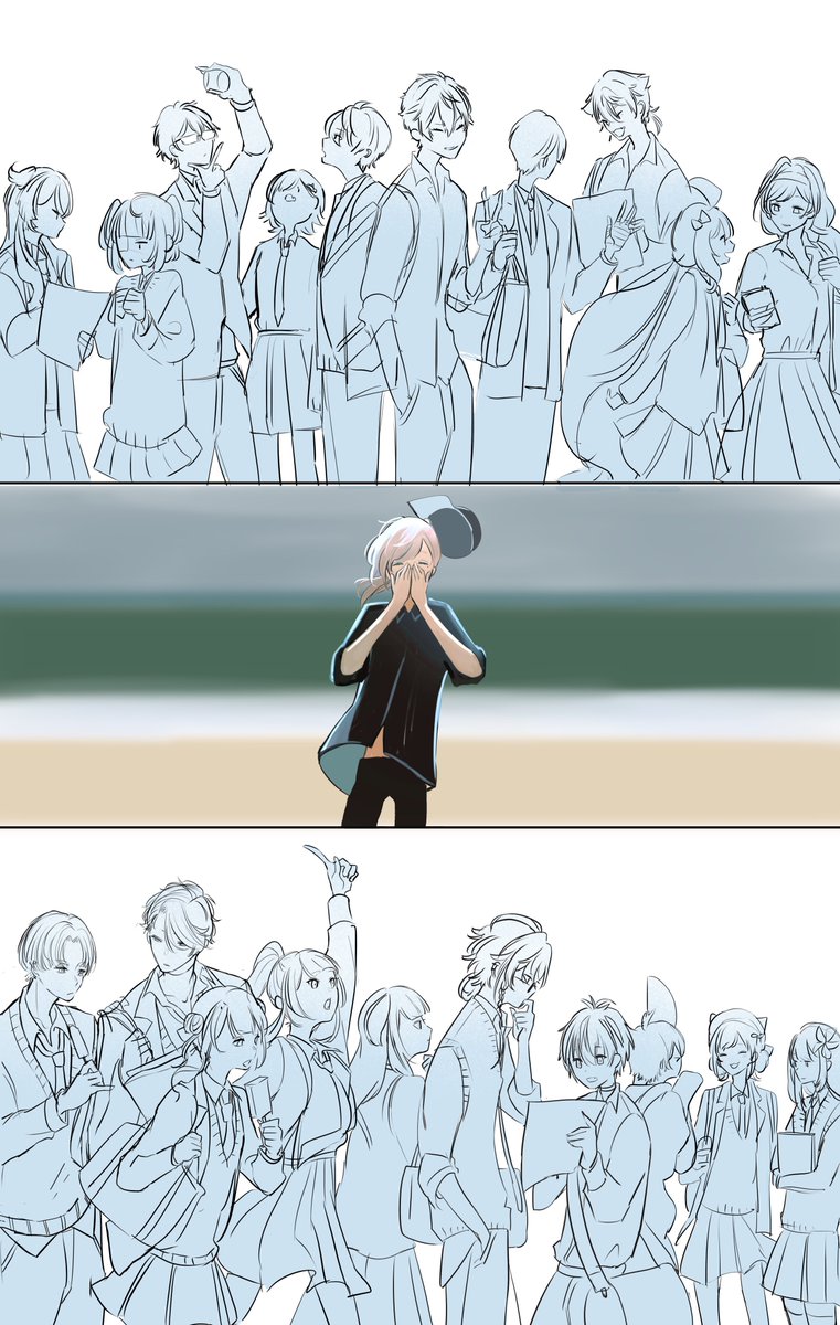 監督に応えるために
 #にじさんじアルプススタンド #かな絵 