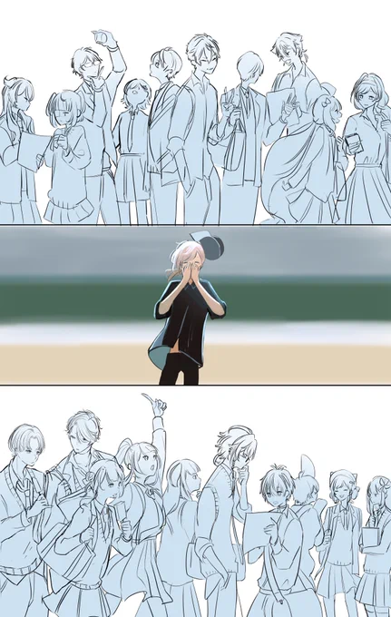 監督に応えるために
 #にじさんじアルプススタンド #かな絵 