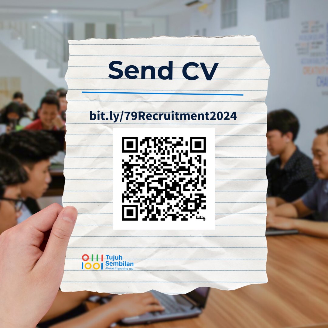 info_loker_it's tweet photo. PT. Padepokan Tujuh Sembilan sedang membuka loker lowongan kerja untuk posisi System Analyst

izin tag 
@hrdfess 
@hrdbacot
@apamungkasa 
@mas_recruiter
@txtdrlinkediin
@txtkaryawan
@txtdarikorporat https://t.co/ctq8qIOtgQ